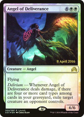 Angel of Deliverance (Launch) Promo (Foil) - Mega Games Penrith