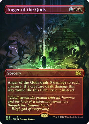 Anger of the Gods (Borderless) (Foil)