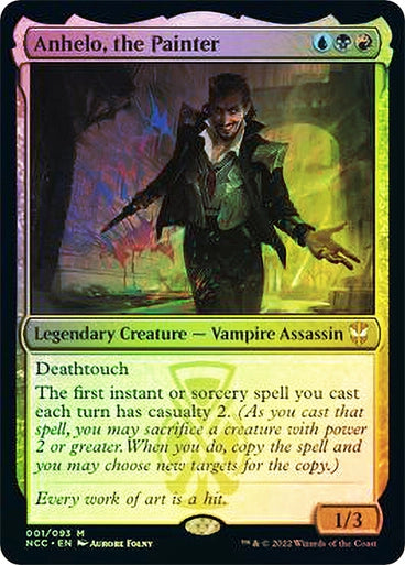 Anhelo, the Painter (Foil) #001 [NCC] [SNC]