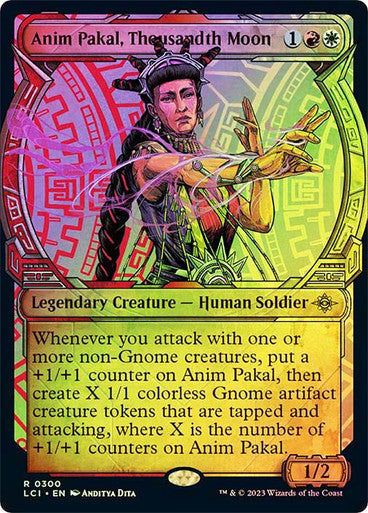 Anim Pakal, Thousandth Moon (Showcase Foil) #0300 [LCI]
