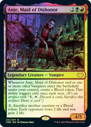 Anje, Maid of Dishonor (Prerelease) (Foil) - Mega Games Penrith