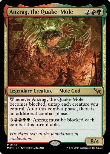 Anzrag, the Quake-Mole #0186 M M [MKM]