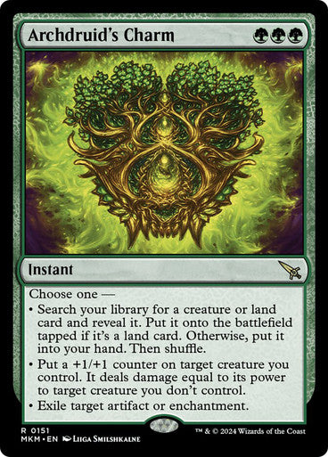 Archdruid's Charm #0151 G R [MKM]