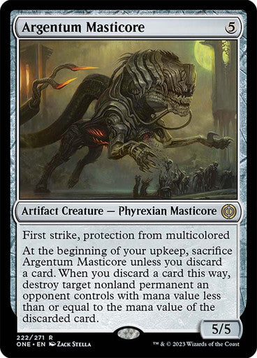 Argentum Masticore #222 C R [ONE]