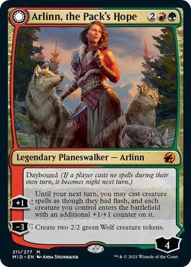 Arlinn, the Pack's Hope // Arlinn, the Moon's Fury - Mega Games Penrith