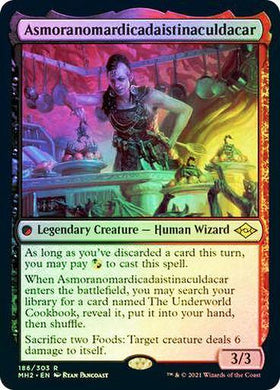 Asmoranomardicadaistinaculdacar Foil - Mega Games Penrith