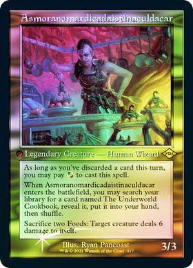 Asmoranomardicadaistinaculdacar (Retro Frame)Foil - Mega Games Penrith