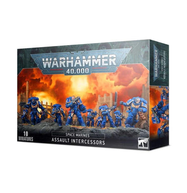 Warhammer Space Marines Assault Intercessors - Mega Games Penrith