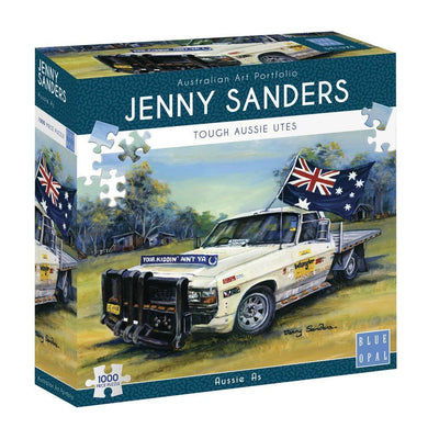 Jenny Sanders 'Aussie As' 1000pc Jigsaw Puzzle - Mega Games Penrith