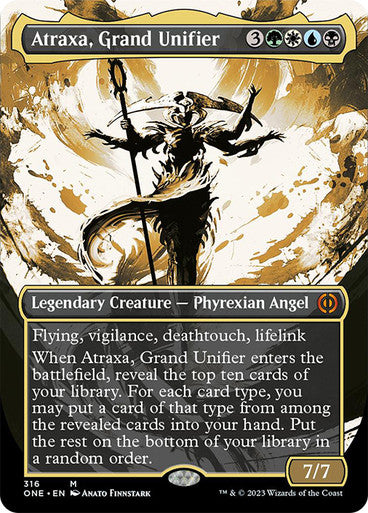 Atraxa, Grand Unifier (borderless ichor) (showcase)