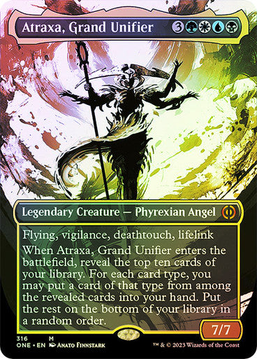 Atraxa, Grand Unifier (borderless ichor) (showcase) (foil)