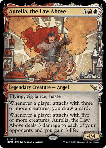 Aurelia, the Law Above (Showcase Ravnica City) #0317 [MKM]