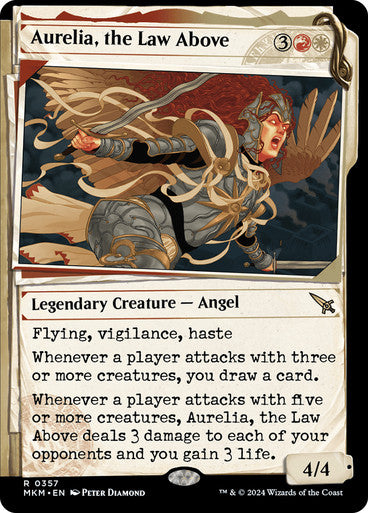 Aurelia, the Law Above (Showcase Dossier) #0357 M R [MKM]