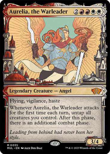 Aurelia, the Warleader (showcase) #0035 [MOM] [MUL]