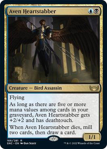Aven Heartstabber #166 M R [SNC]