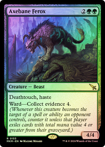 Axebane Ferox (Foil) #0153 [MKM]