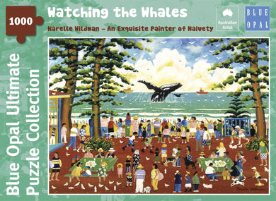Narelle Wildman - Watching the Whales 1000pc Jigsaw Puzzle - Mega Games Penrith