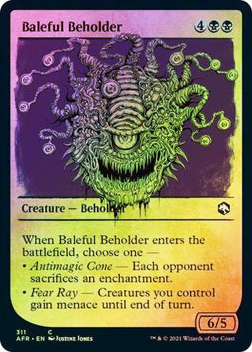 Baleful Beholder (Showcase) (Foil) - Mega Games Penrith