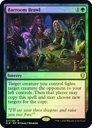 Barroom Brawl (Foil)