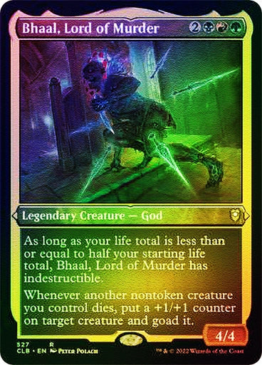 Bhaal, Lord of Murder (Foil Etched)