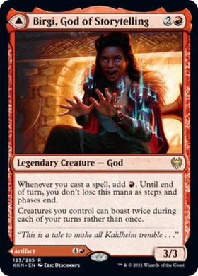 Birgi, God of Storytelling // Harnfel, Horn of Bounty - Mega Games Penrith