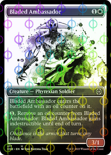 Bladed Ambassador (showcase) (compleat foil)