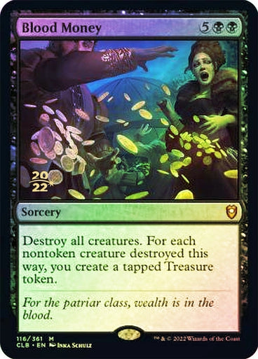 Blood Money (Prerelease) (Foil)