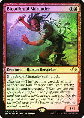 Bloodbraid Marauder (Foil) - Mega Games Penrith