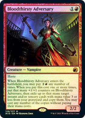 Bloodthirsty Adversary (Foil) - Mega Games Penrith