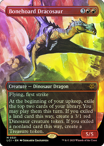 Bonehoard Dracosaur (Bordless Foil) #0321 [LCI]