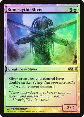 Bonescythe Sliver (Duels of the Planeswalkers) Promo(Foil) - Mega Games Penrith