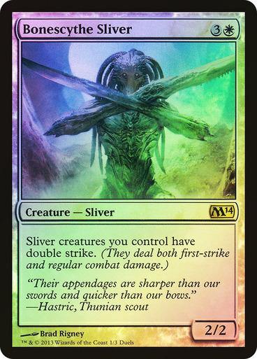 Bonescythe Sliver (Duels of the Planeswalkers) Promo(Foil) - Mega Games Penrith