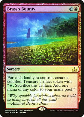 Brass's Bounty Promo (Foil) - Mega Games Penrith