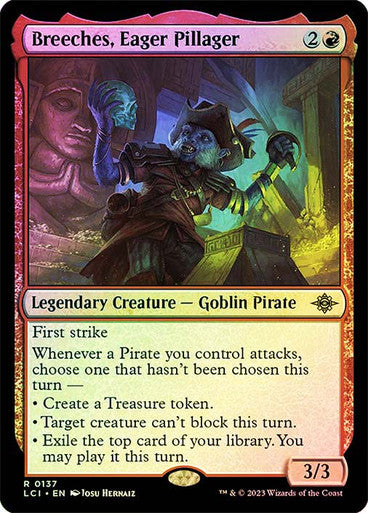 Breeches, Eager Pillager (Foil) #0137 [LCI]