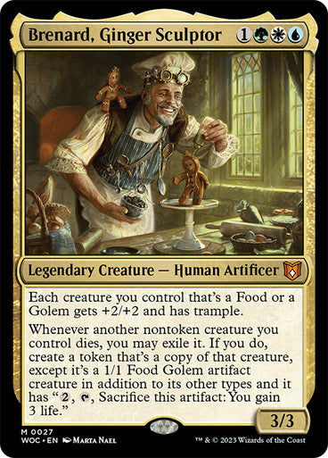Brenard, Ginger Sculptor #0027 [WOE] [WOC]