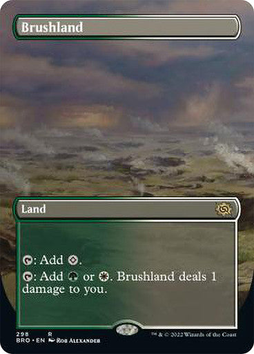 Brushland (Borderless) #298 L R [BRO]
