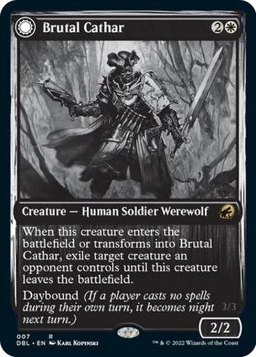 Brutal Cathar // Moonrage Brute