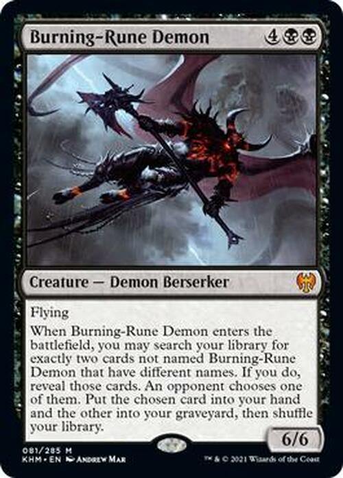 Burning-Rune Demon - Mega Games Penrith