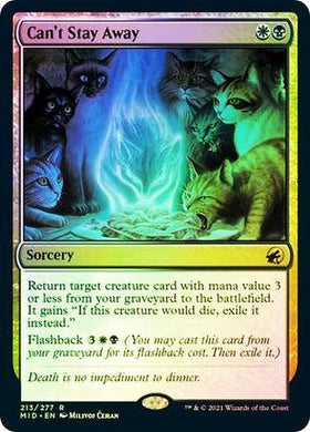 Can't Stay Away (Foil) - Mega Games Penrith