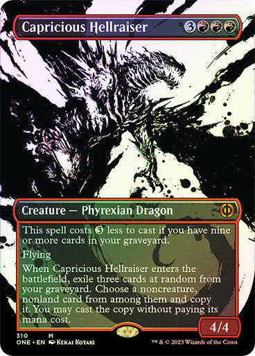 Capricious Hellraiser (borderless ichor) (showcase) (foil)