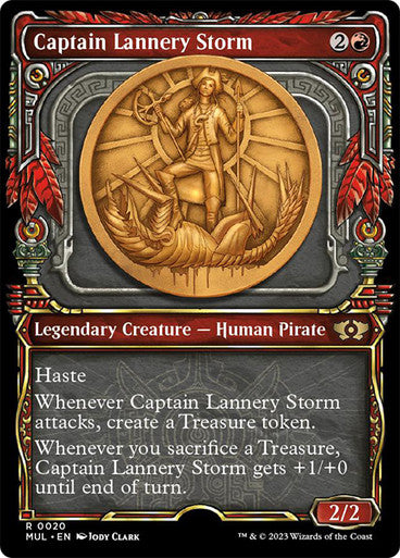 Captain Lannery Storm (showcase) #0020 R R [MOM] [MUL]