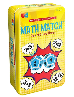 Math Match Tin