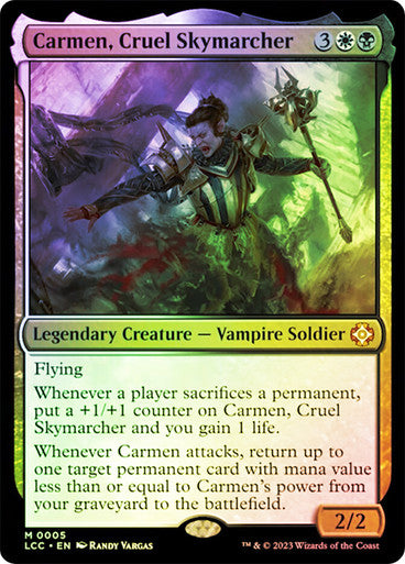 Carmen, Cruel Skymarcher (Foil) #0005 [LCI] [LCC]