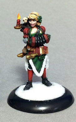Reaper Carol, Christmas Bard Metal Figure Unpainted. - Mega Games Penrith