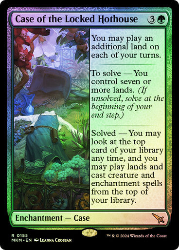 Case of the Locked Hothouse (Foil) #0155 [MKM]