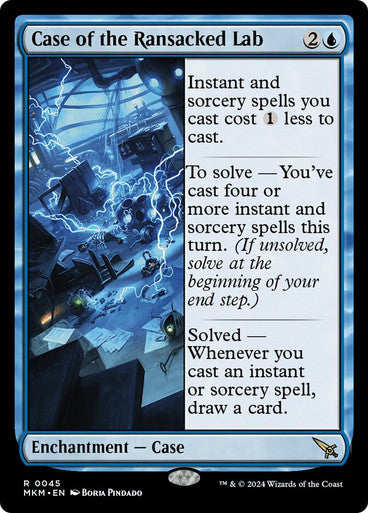 Case of the Ransacked Lab #0045 Bu R [MKM]