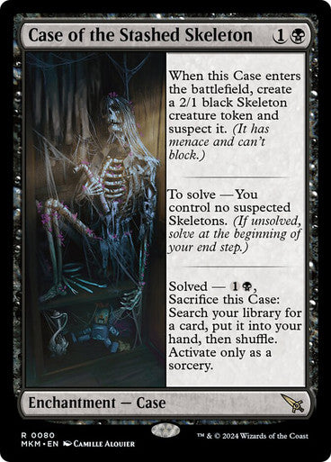 Case of the Stashed Skeleton #0080 [MKM]