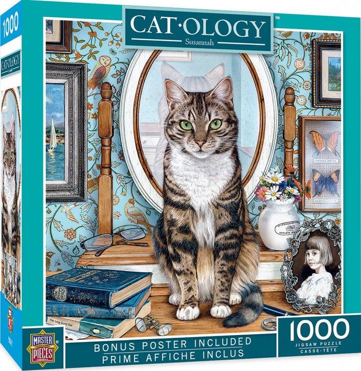 Masterpieces Cat Ology Susannah 1000pc Jigsaw Puzzle - Mega Games Penrith