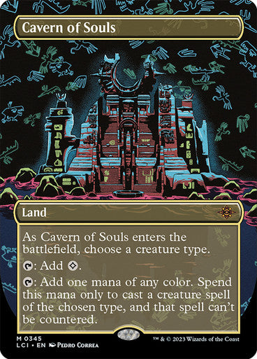 Cavern of Souls (Borderless) #0345 [LCI]