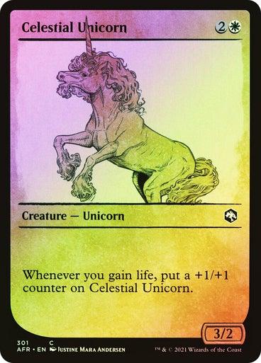 Celestial Unicorn (Showcase) Variants (Foil) - Mega Games Penrith